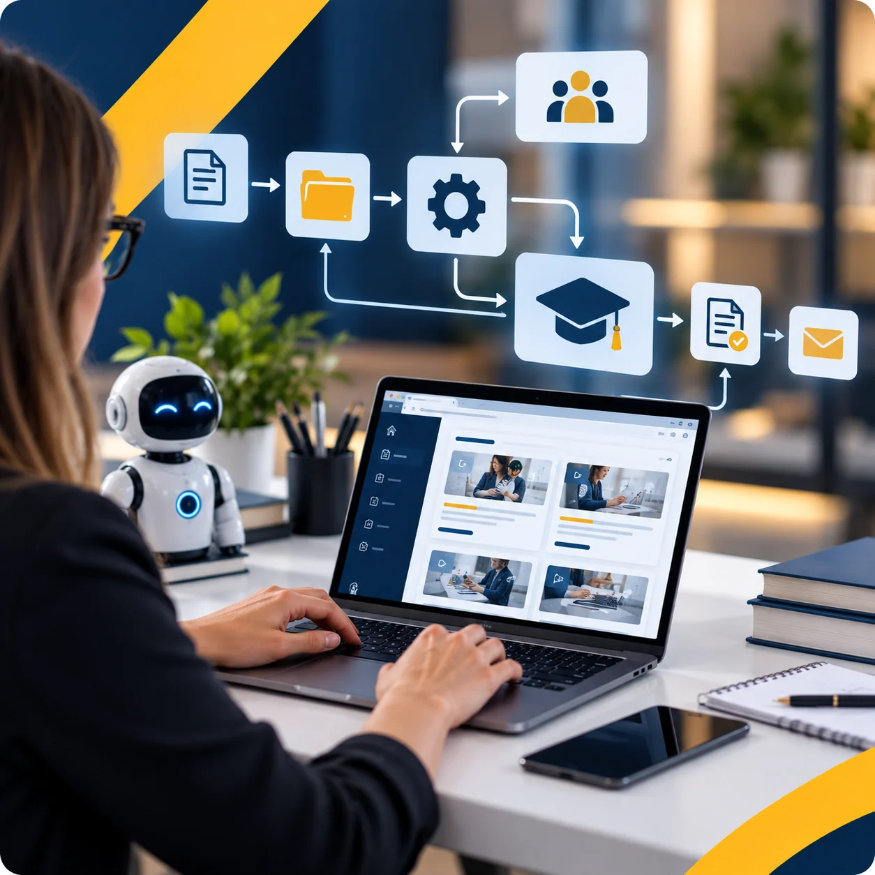 Automatización de procesos formativos